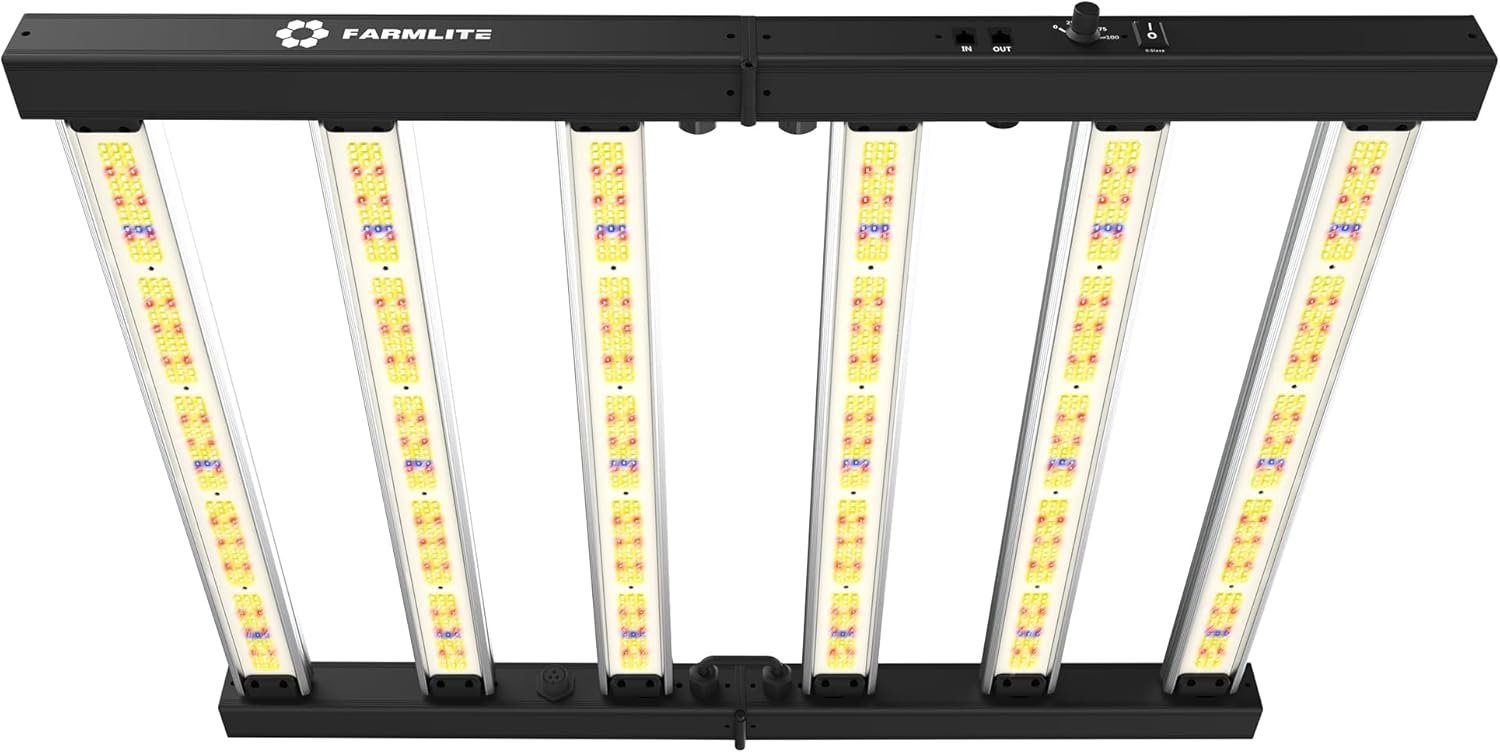 FARMLITE 360W LED Grow Light: Full Spectrum, Dimmable Board for Indoor