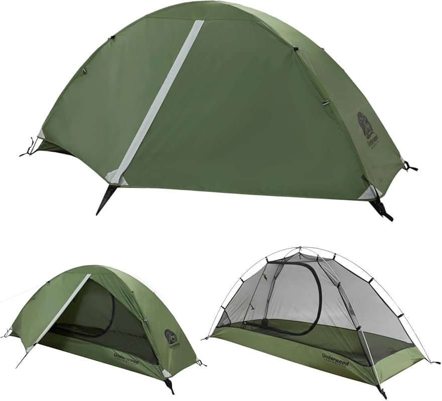 Underwood Aggregator 1-2 Person Ultralight Waterproof Camping Tent for