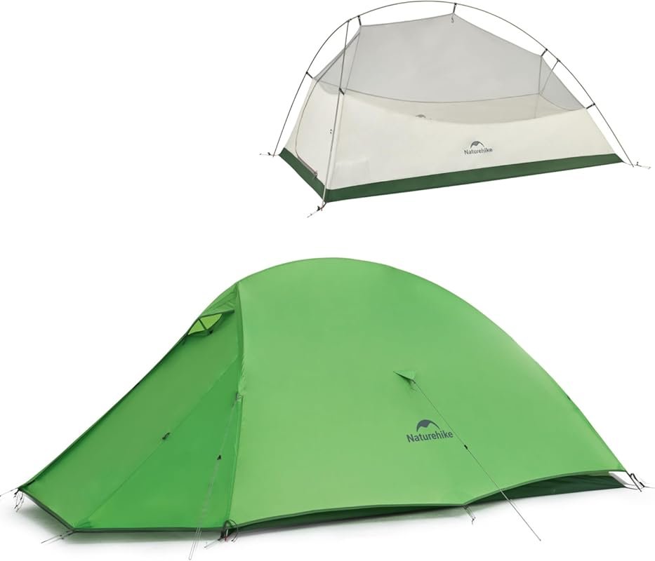 Naturehike Cloud-Up 2 Person Lightweight Backpacking Tent with Footpri