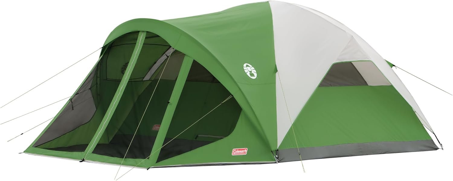 Coleman Evanston 6/8 Person Weatherproof Tent with Screen Room