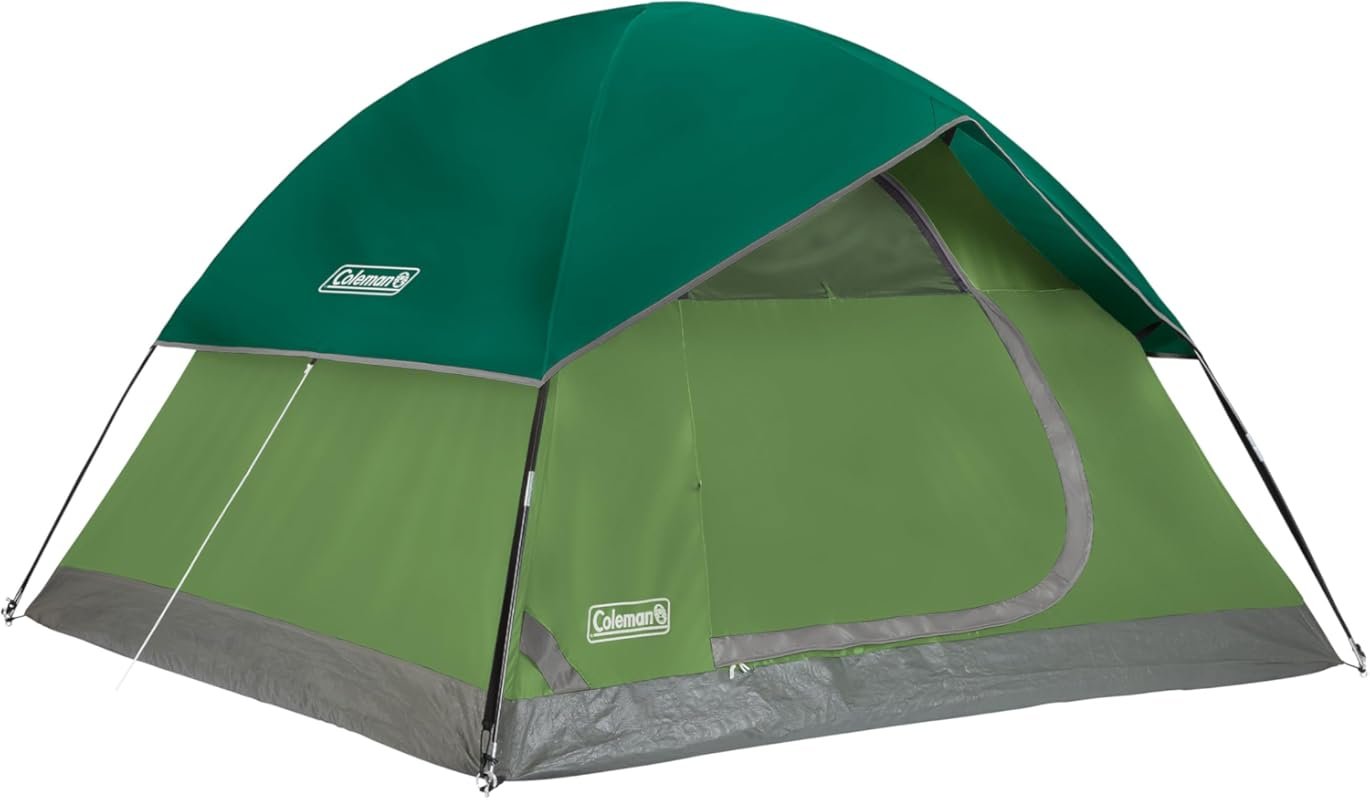 Coleman Sundome 2-6 Person Weatherproof Camping Tent