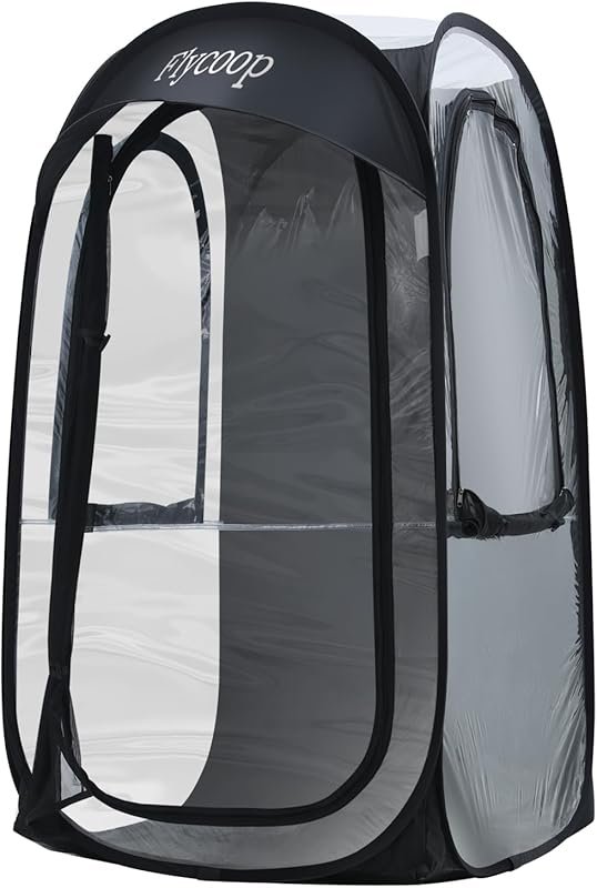 Flycoop Portable Weather Pop Up Pod: 1 Person Shelter for Outdoor Acti
