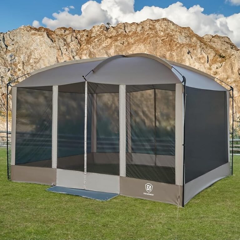 6 Best Camping Screen Tents: Expert Picks for Bug-Free Fun