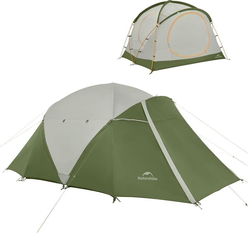 Naturehike KOTA 4-8 Person Double Layer Waterproof Camping Tent with P