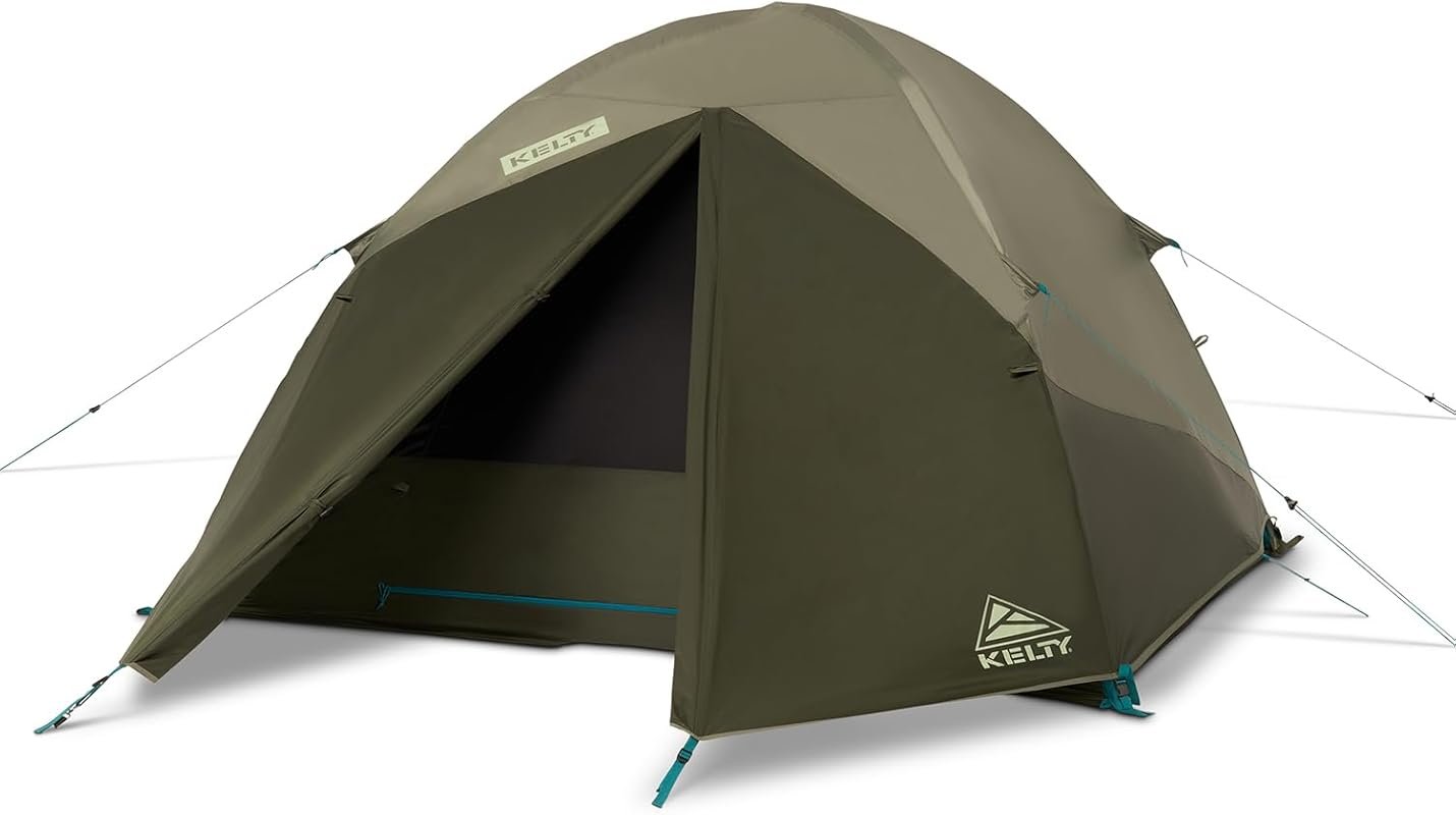 Kelty Daydreamer 4P/6P Camping Tent: Blackout Fabric, Gear Loft, Stand