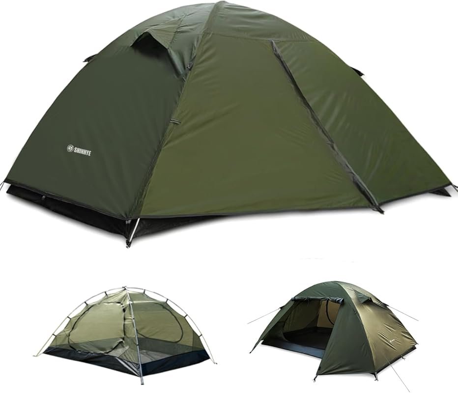 Ultralight 2-4 Person Backpacking Tent: Waterproof, Windproof, Easy Se