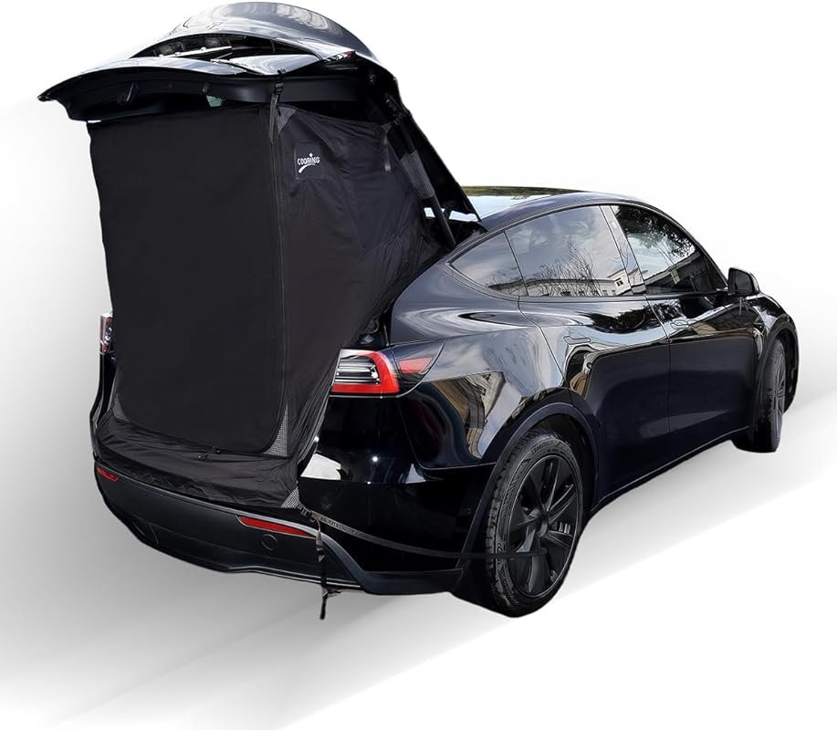 Tesla Model Y Camping Trunk Tent 2020-2025: Enhanced Privacy, Ventilat