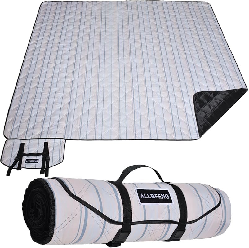 Large Water-Resistant Outdoor Camping Picnic Mat, Easy Carry Dust & Sa