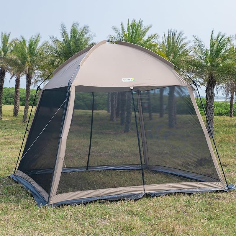 11x11 Ft Instant Pop Up Screen House Tent with Waterproof Sunshade Roo