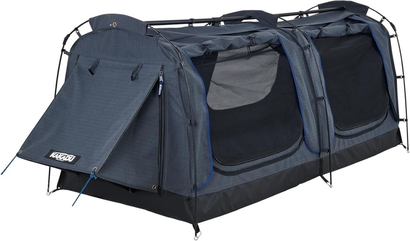 Kakadu Canvas Swag Tent: Comfortable 1 Person Australian Polycotton Ca