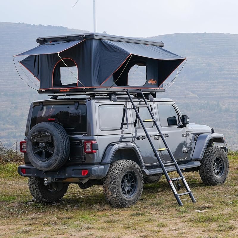 Aluminum Hard Shell Pop Up Rooftop Tent for 2-3 Person Camping