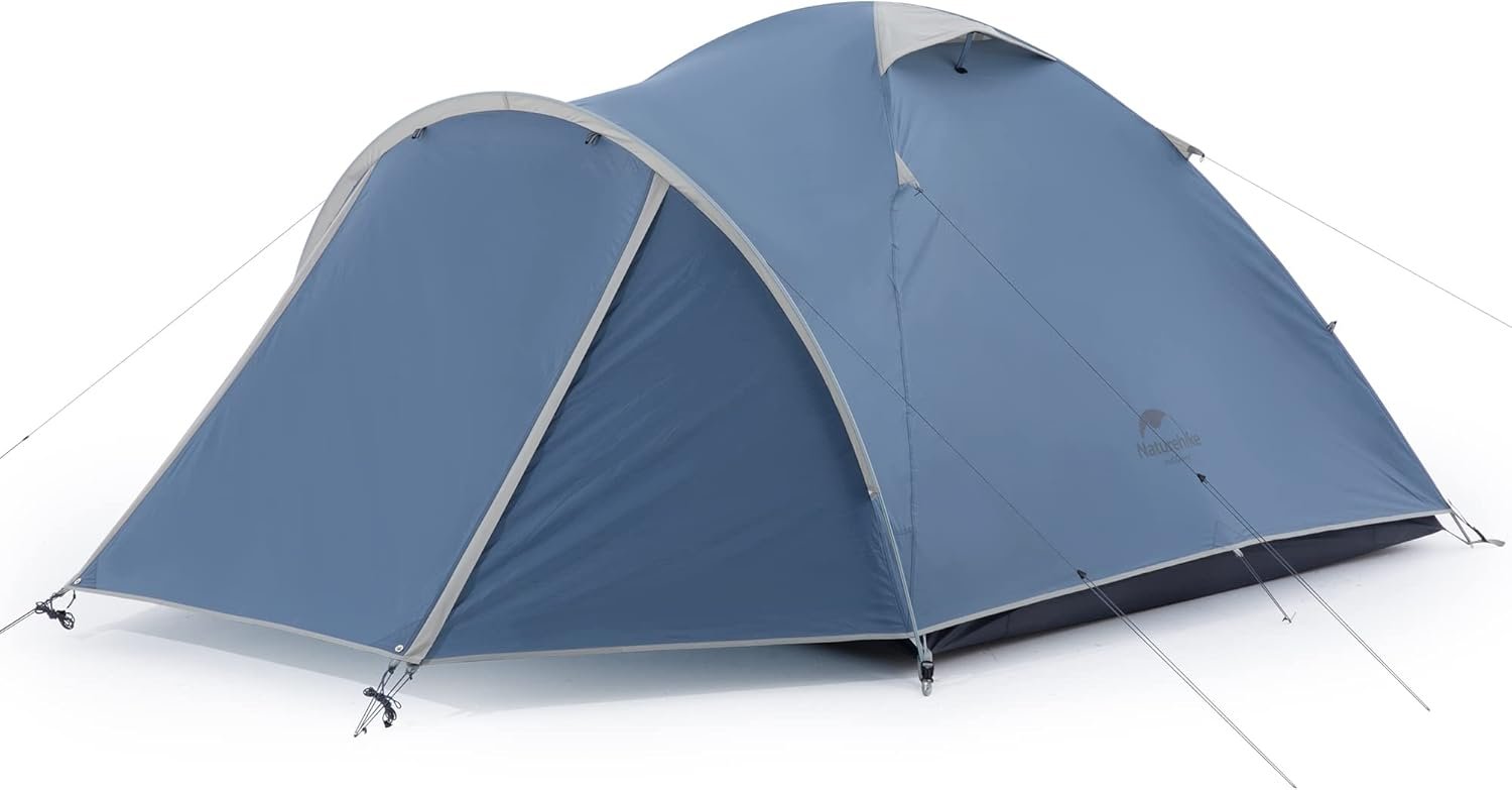 Naturehike P-Plus 3-4 Person Camping Tent: Waterproof, Windproof, with