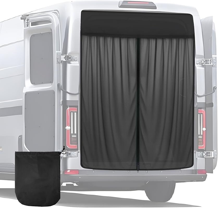 Magnetic Van Bug Screen for Side Doors & Tailgate: Sprinter, Transit, 