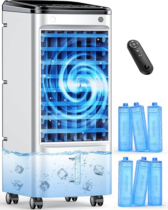 Windowless Portable Air Conditioner for 600Sq.ft, 4 Modes, 3 Speeds, 1