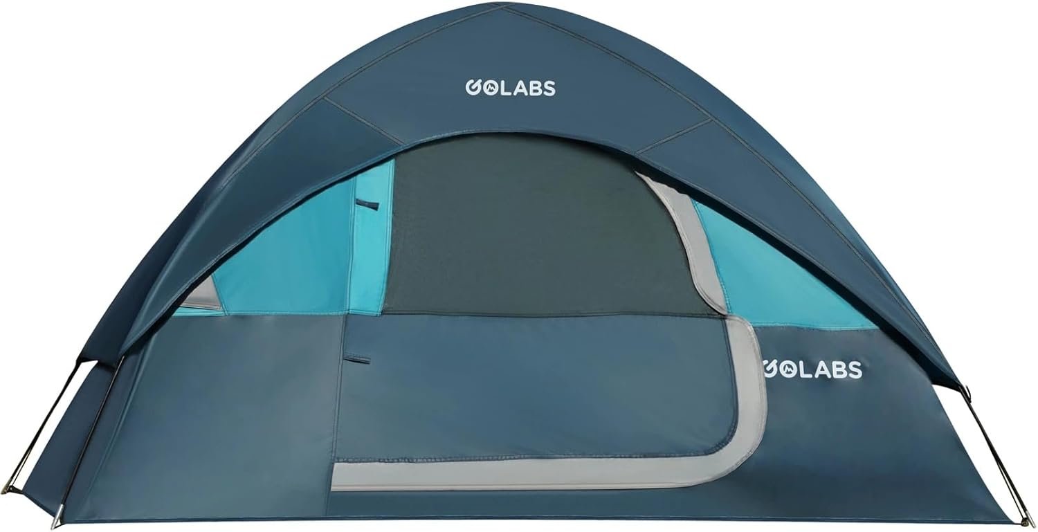 Golabs CT1 2 Person Lightweight Camping Tent, 3 Min Easy Setup, 1500mm