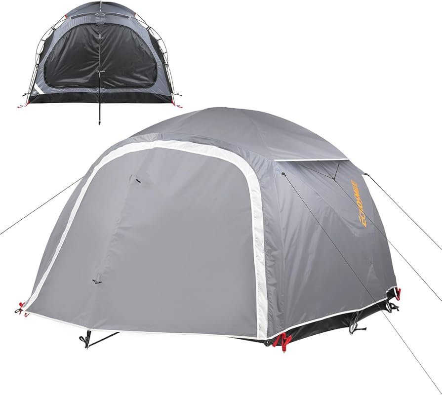 EchoSmile Waterproof & Windproof 3-5 Person Camping Tent with Expandab