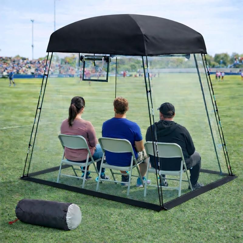 Waterproof Sports Tent Shelter: Portable Clear Bubble Tent for 2-4 Peo
