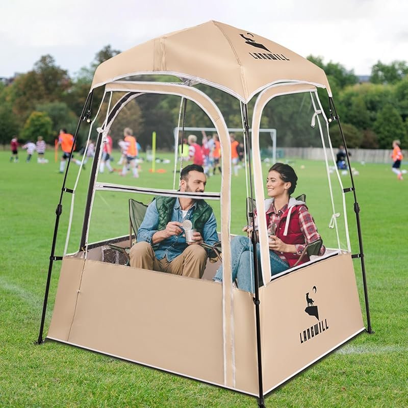 Pod All Weather Sports Tent: 1-2 Person Pop-Up Bubble with 540° View S