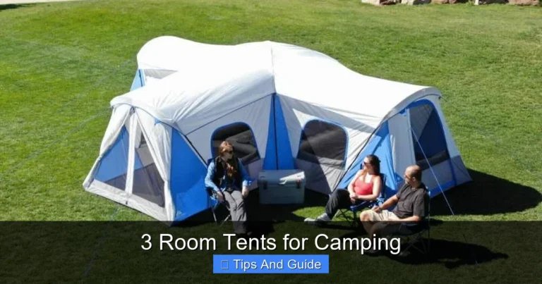 3 Room Tents for Camping