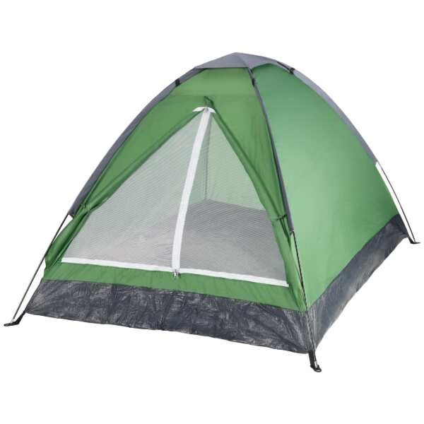 2 Person Outdoors Camping Tent with Rain Fly and Carrying Bag - Lightweight Outd