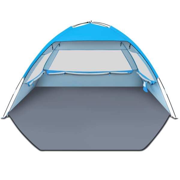 Gorich Beach Tent Sun Shelter for 3/4/6/8/10 Person with UPF 50+ UV Protection,