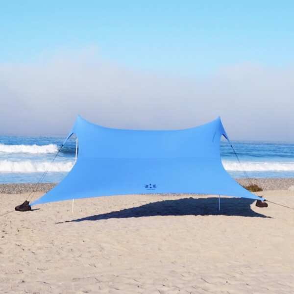 Neso Gigante Portable Beach Tent Sun Shelter - Lightweight Beach Shade Canopy -