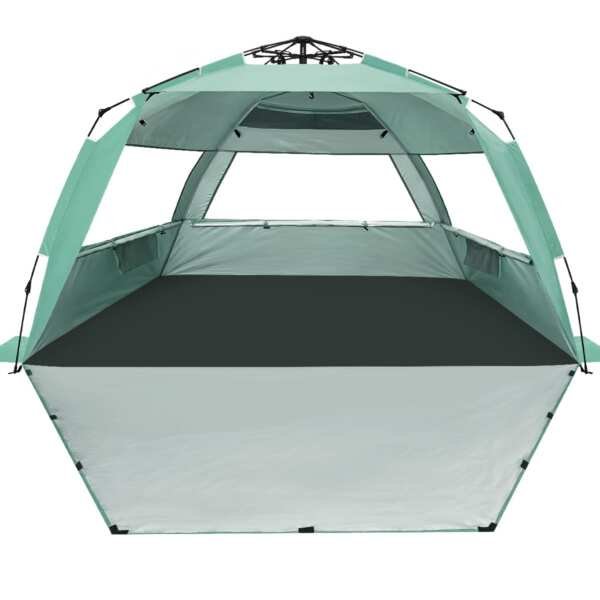 WhiteFang Deluxe Pop Up Beach Tent Sun Shade Shelter for 3-4/5-6 Person, UV Prot