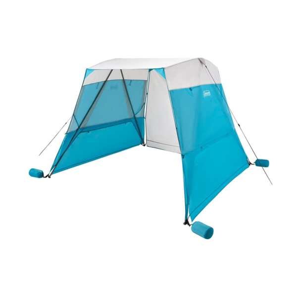 Coleman Backpack Sun Shelter, Portable 7x7ft Canopy Tent with Easy Setup, Lightw