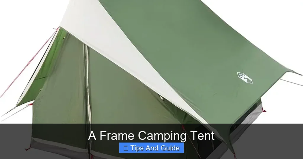 A Frame Camping Tent A Frame Camping Tent