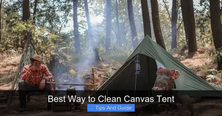 Best Way to Clean Canvas Tent