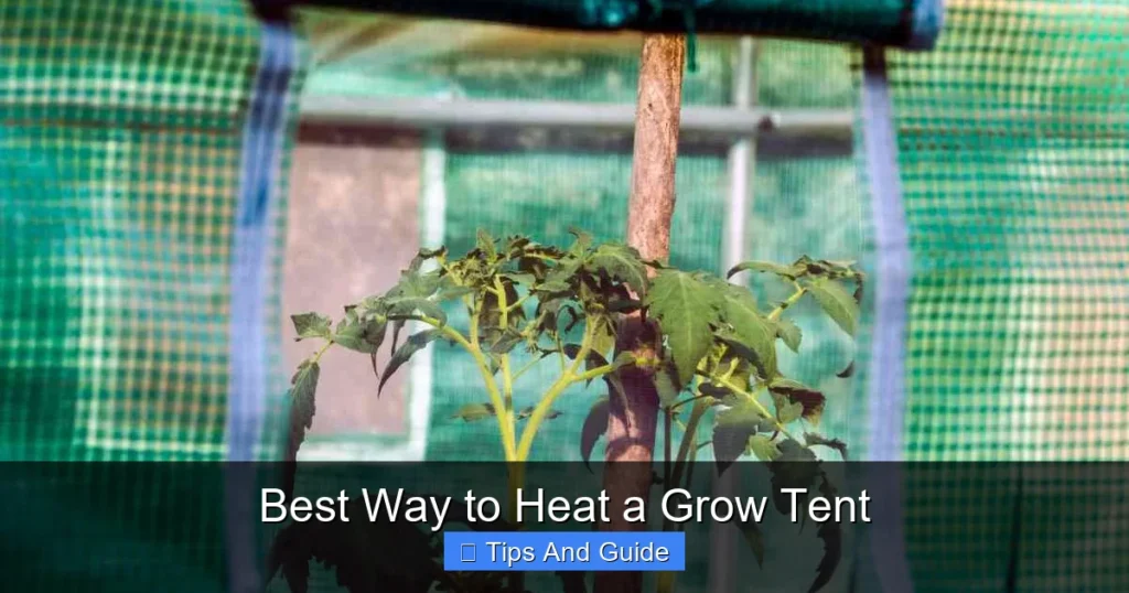 Best Way to Heat a Grow Tent