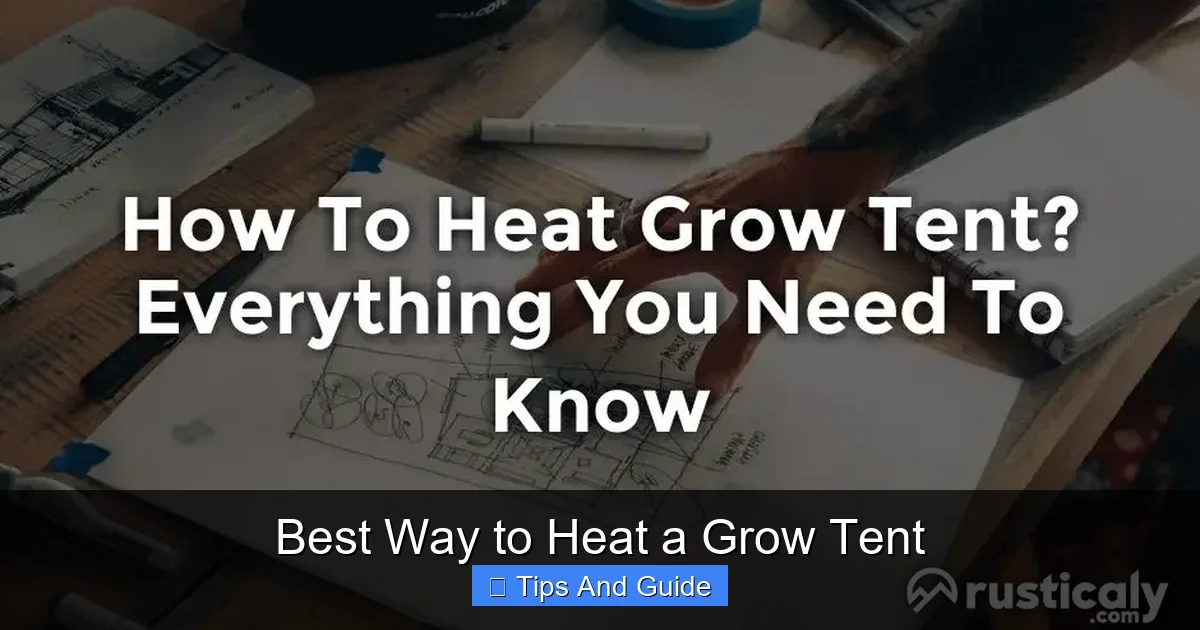 Best Way to Heat a Grow Tent
