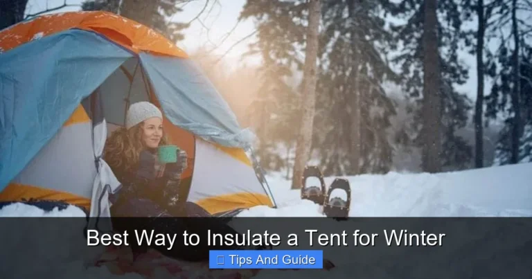 Best Way to Insulate a Tent for Winter