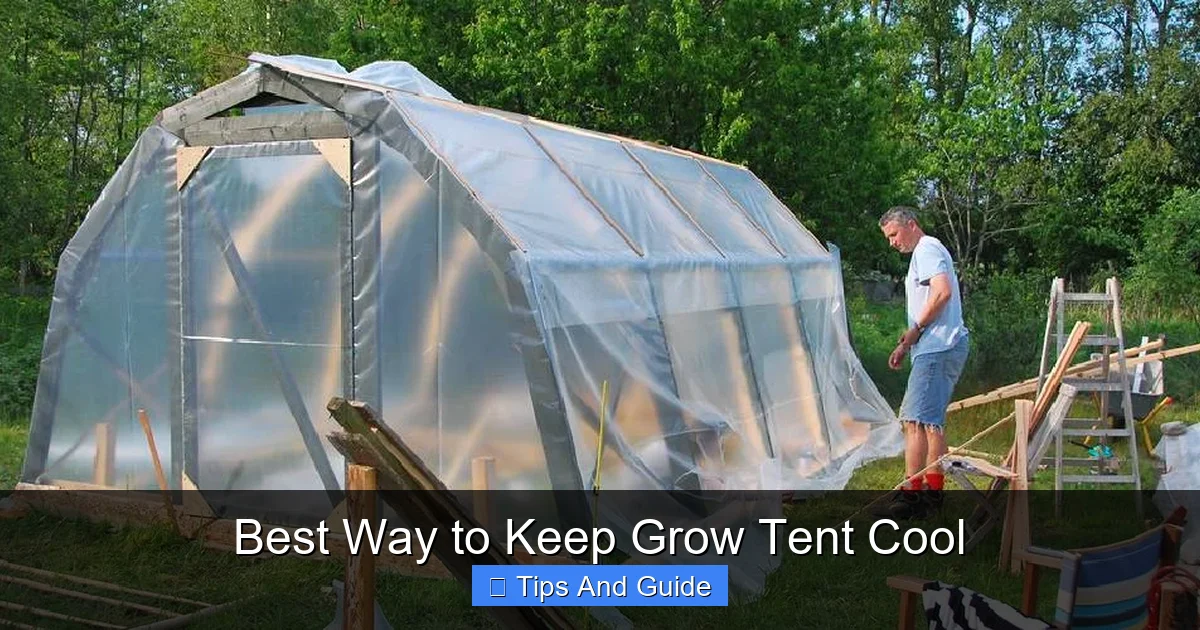 Best Way to Keep Grow Tent Cool