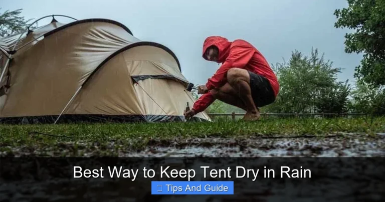 Best Way to Keep Tent Dry in Rain