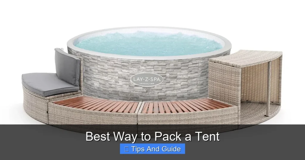 Best Way to Pack a Tent