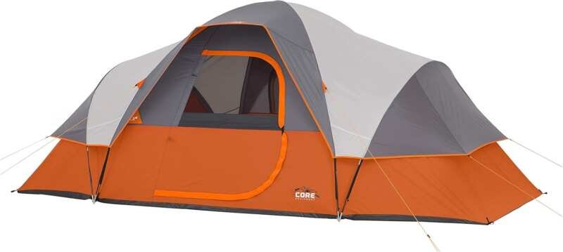 CORE Family Camping Tents: 3-9 Person Dome Tents for Hiking, Backpacki