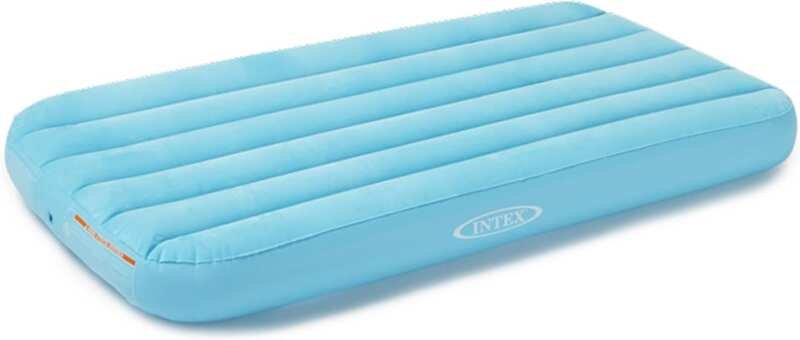 Intex Cozy Kidz Inflatable Airbed with Fiber-Tech, Soft Surface, and C