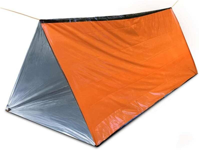 Emergency Survival Shelter Tent: 59x98.4