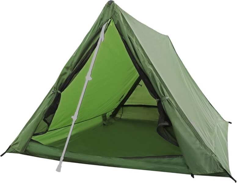 Ultralight 2-Person Trekking Pole Backpacking Tent: Waterproof & Light