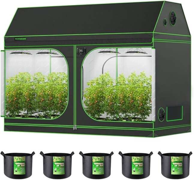 VIVOSUN 4x8 Grow Tent Kit: 96