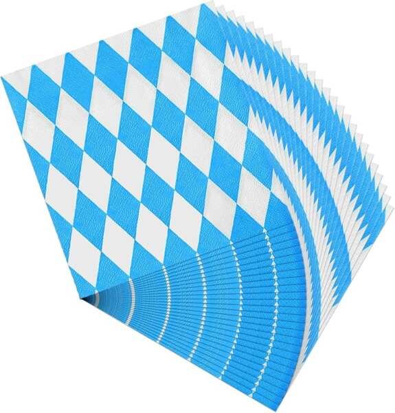 ASTARON Oktoberfest Bavaria Napkins: 80pcs Disposable Paper for Munich