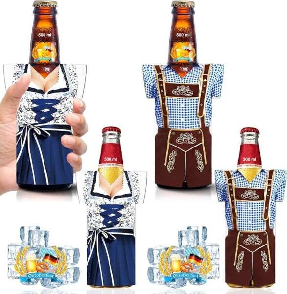 Oktoberfest Beer Bottle Insulators: Insulated Jackets for Bavarian Oct