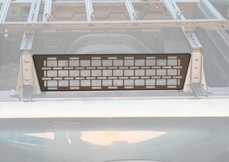 Overland 34 Inch Bed Bar Molle Panel for Truck Accessories