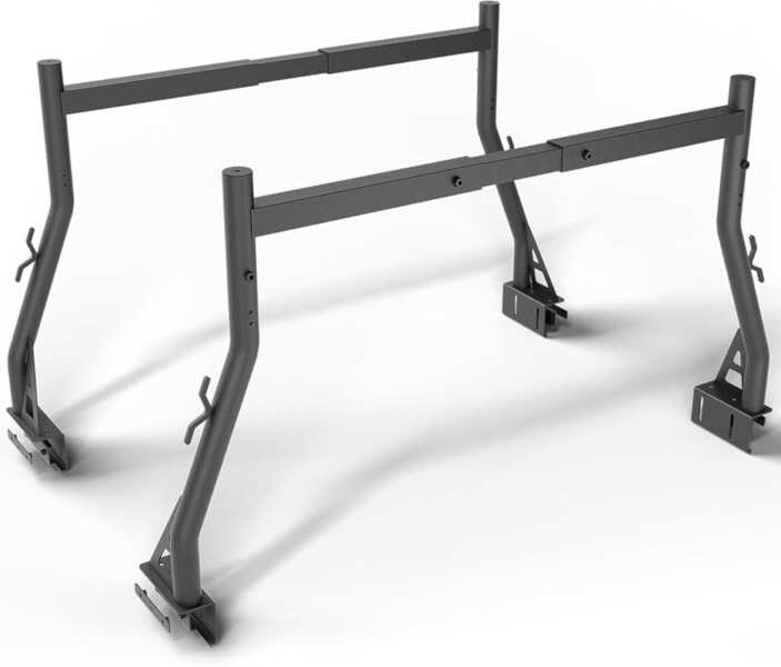 Heavy Duty Universal Truck Bed Ladder Rack, 900 LBS Capacity, Non-Dril