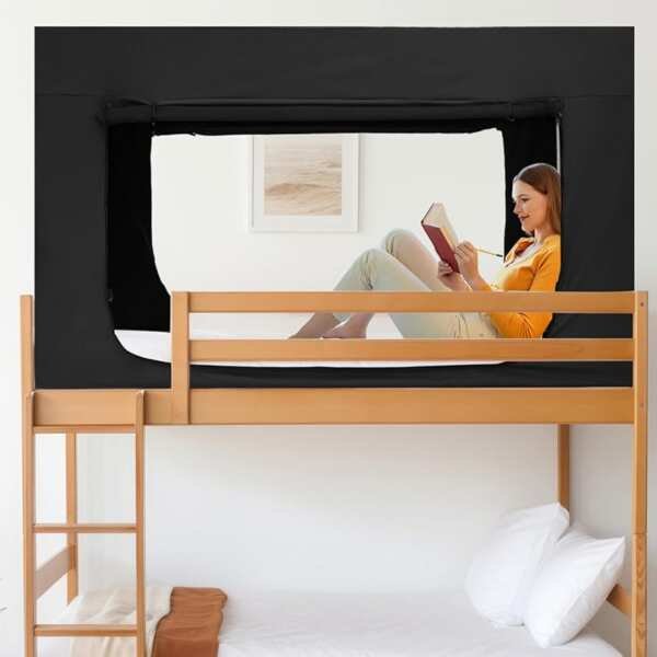 Quinnsus Bed Tent Canopy: Portable Twin Size Adult/Kids Sleeping Tents