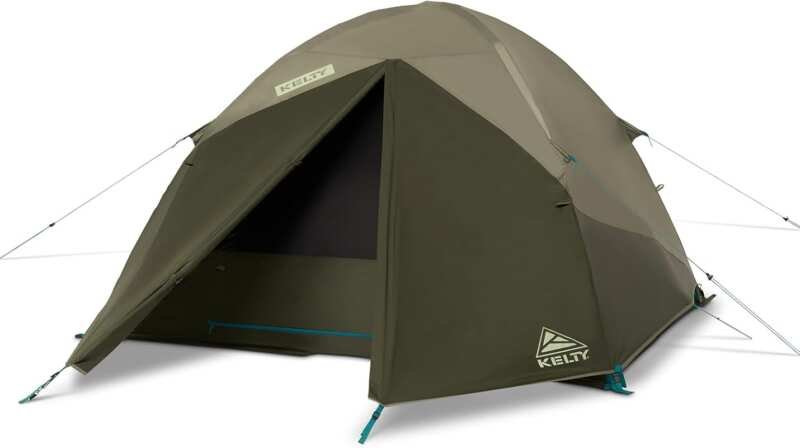 Kelty Daydreamer 4P/6P Camping Tent: Blackout Fabric, Gear Loft, Stand