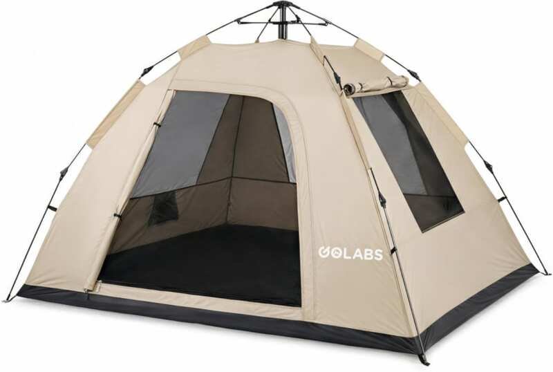 Golabs CT3 2 Person Instant Camping Tent - 1-Minute Setup, Lightweight