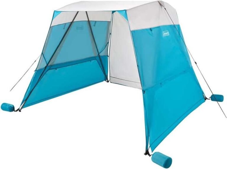 Coleman Sun Shelter Review: Easy Setup Portable Beach Canopy Tent