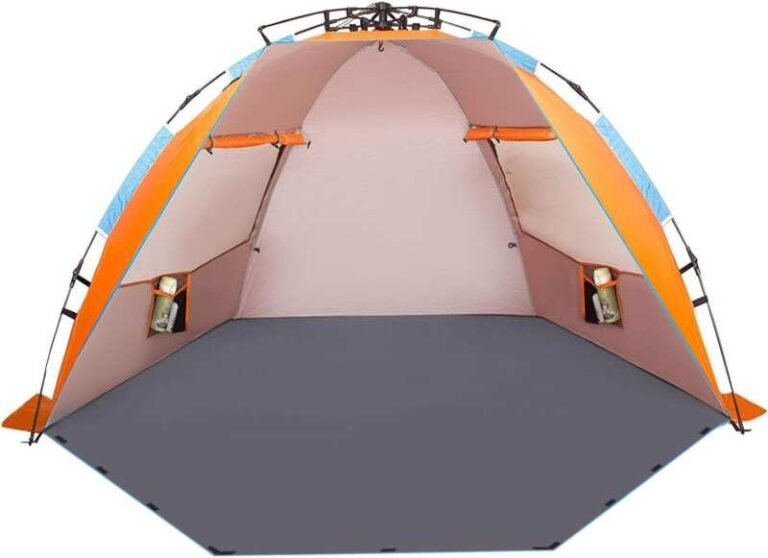 Oileus 4 Person Beach Tent Review: Portable Sun Shade Instant Shelter